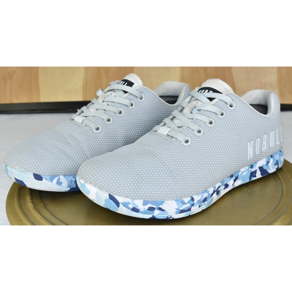 NoBull Wild Ocean Unisex Men Shoes Sz 8 Women's Sz 9.5 Gray Athletic Sneakers